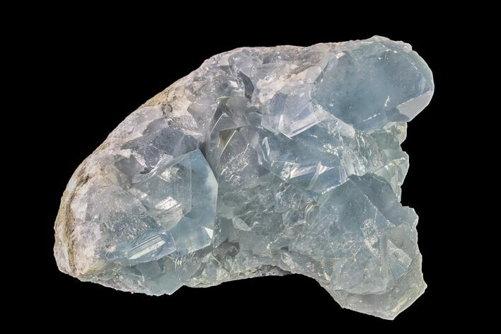 Sky Blue Celestine (Celestite) Crystal Cluster - Madagascar #158287
